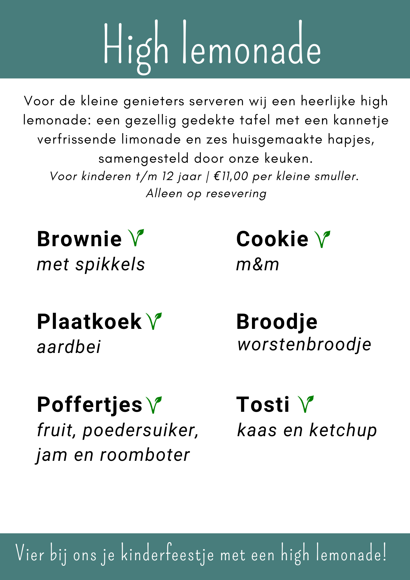 High Lemonade lente/zomer 2026 High Lemonade lente/zomer 2026